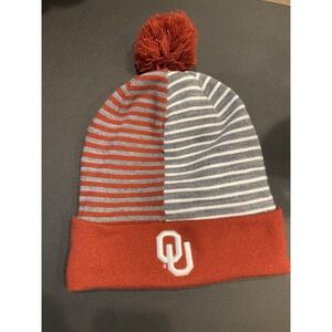 Nike Oklahoma Sooners‎ Reversible Knit Beanie – "Boomer Sooner" / Crimson OU Hat